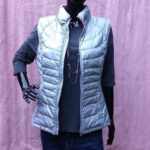 Grey/silver vest
